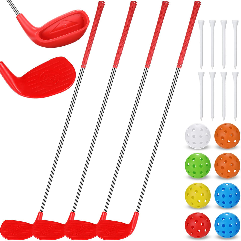 Realspring 2-pack 36-inch backyard golf set with oversize heads for easy practice.