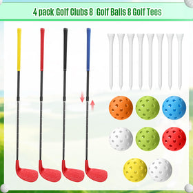 Realspring compact storage design keeps four clubs ready in your golf bag