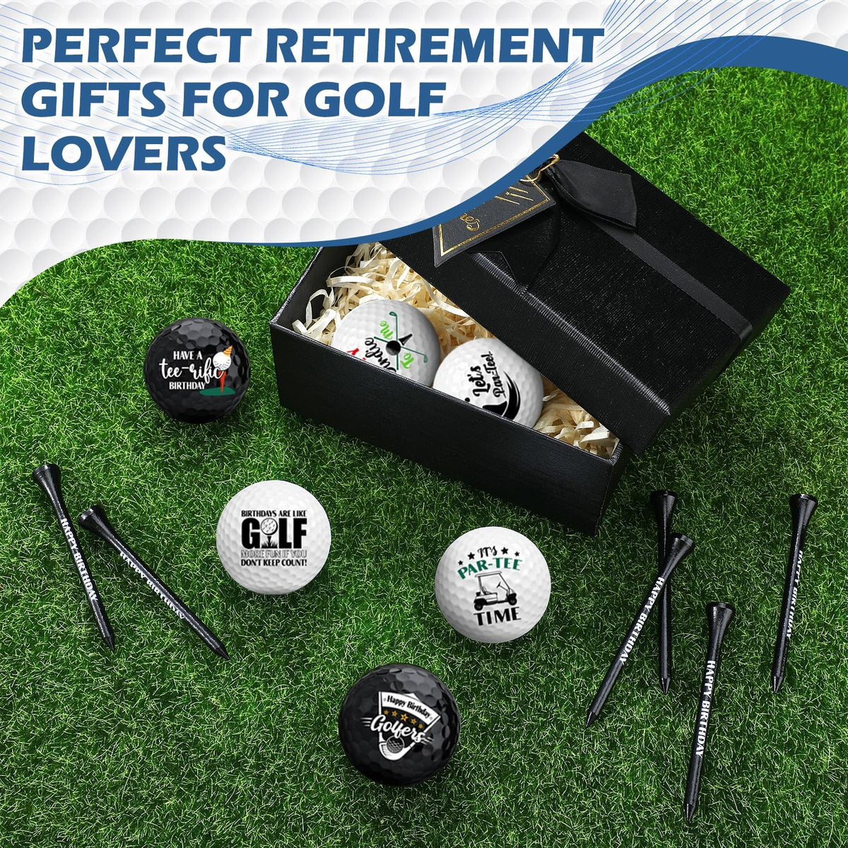 Realspring birthday gift for golfer highlights ideal keepsake for dad or coworker