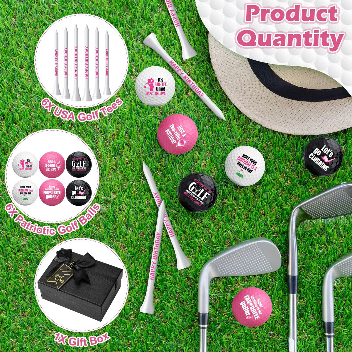 RealSpring birthday party favors for golfers turn rounds into smiles.