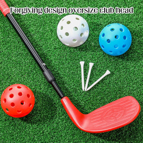 Family-friendly backyard training with the Realspring golf set