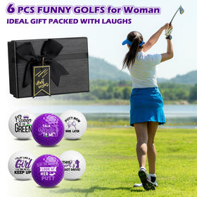 Realspring gift box presents a complete golf set.