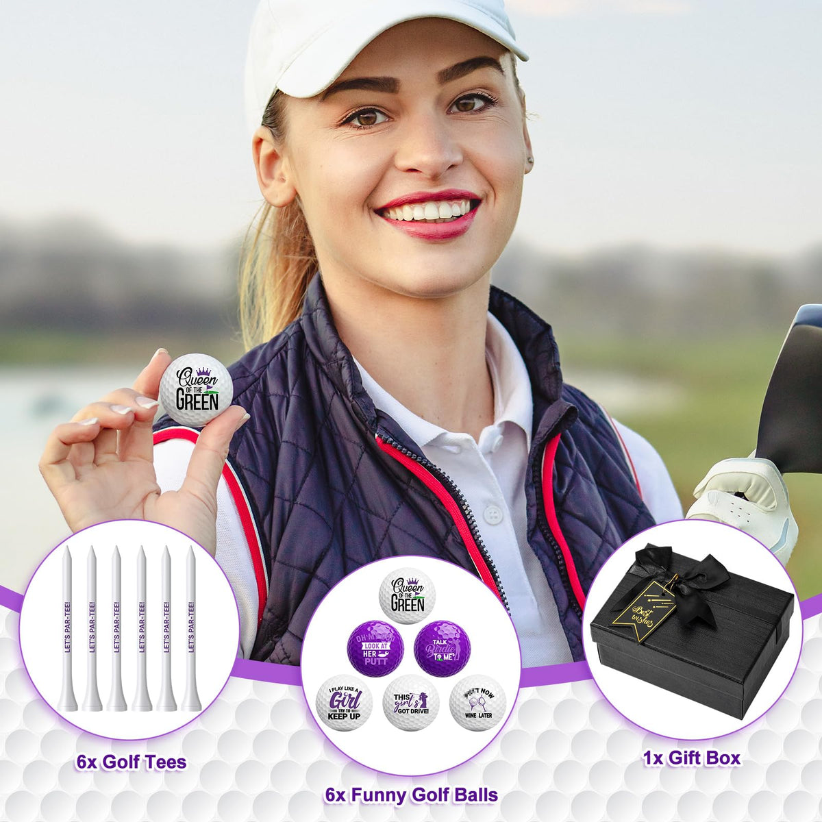 Realspring gift idea for golfers to celebrate occasions.