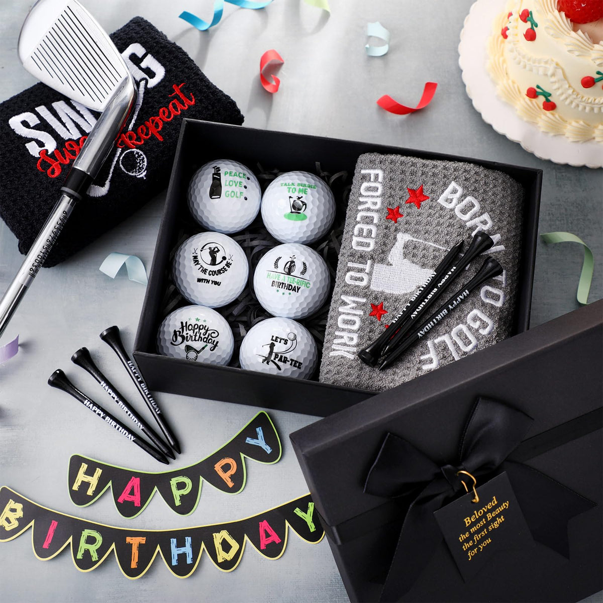 RealSpring multi-piece set ideal for dad, grandpa, or coworkers on golf greens