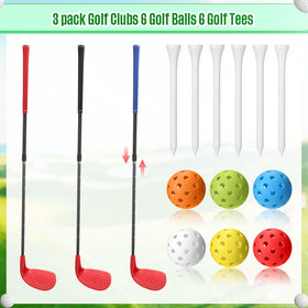 Realspring golf club set with portable design for on-the-go practice.