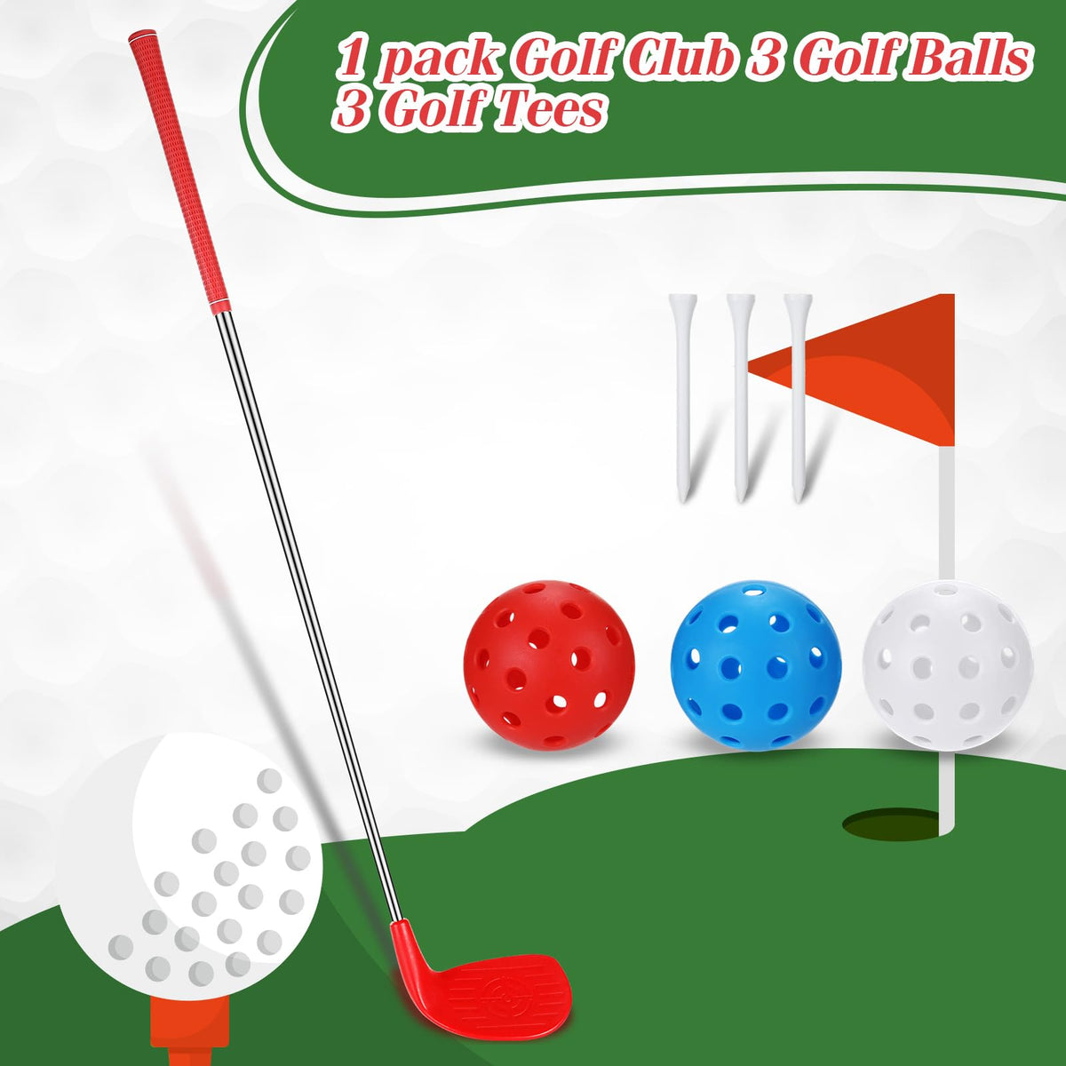 Realspring 36-inch shaft enables balanced backyard practice