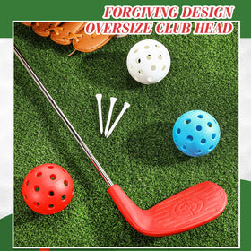 Realspring safe plastic balls and tees for family fun