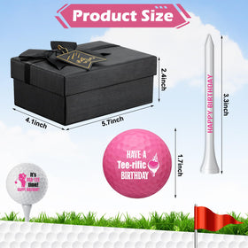 RealSpring golf tees included for easy gifting and on-course use.