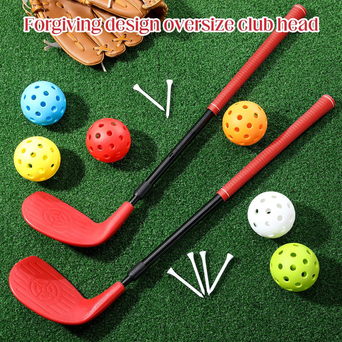Realspring golf grip close-up shows non-slip texture for confident swings.