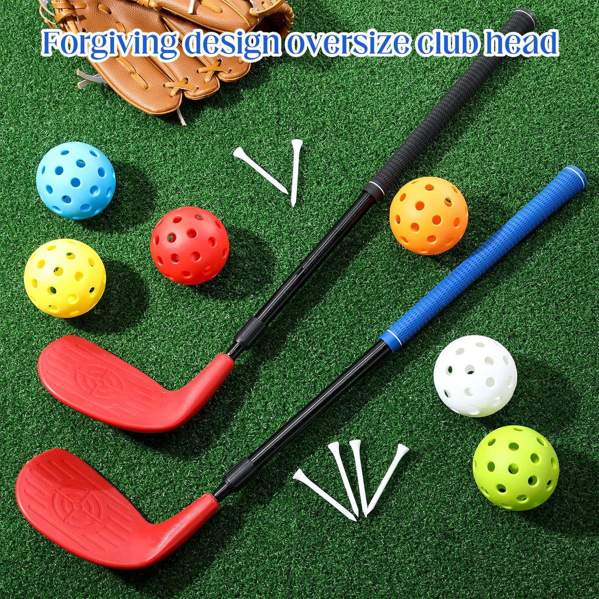 Realspring non-slip grip design ensures secure handling during swings