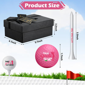 RealSpring twist-design golf balls add humor during rounds