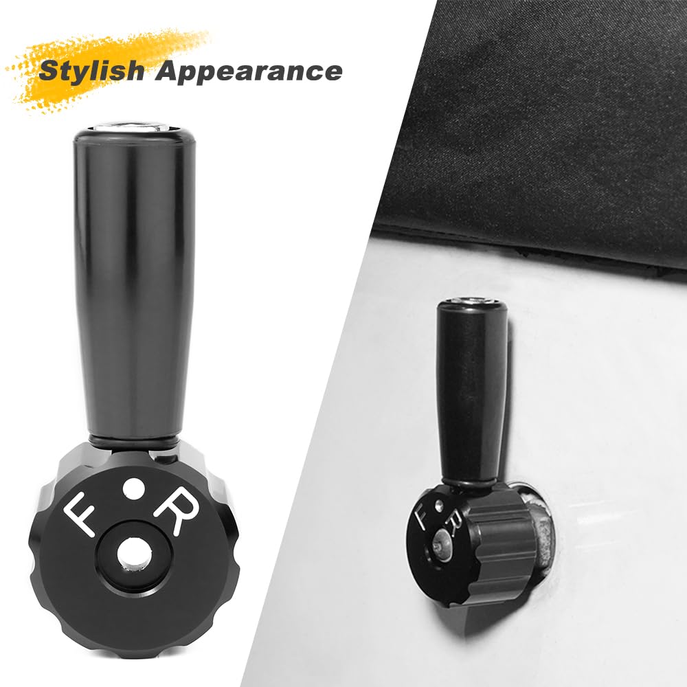 REARACE EZ-GO TXT shift lever low-profile design enhances control during shifting.