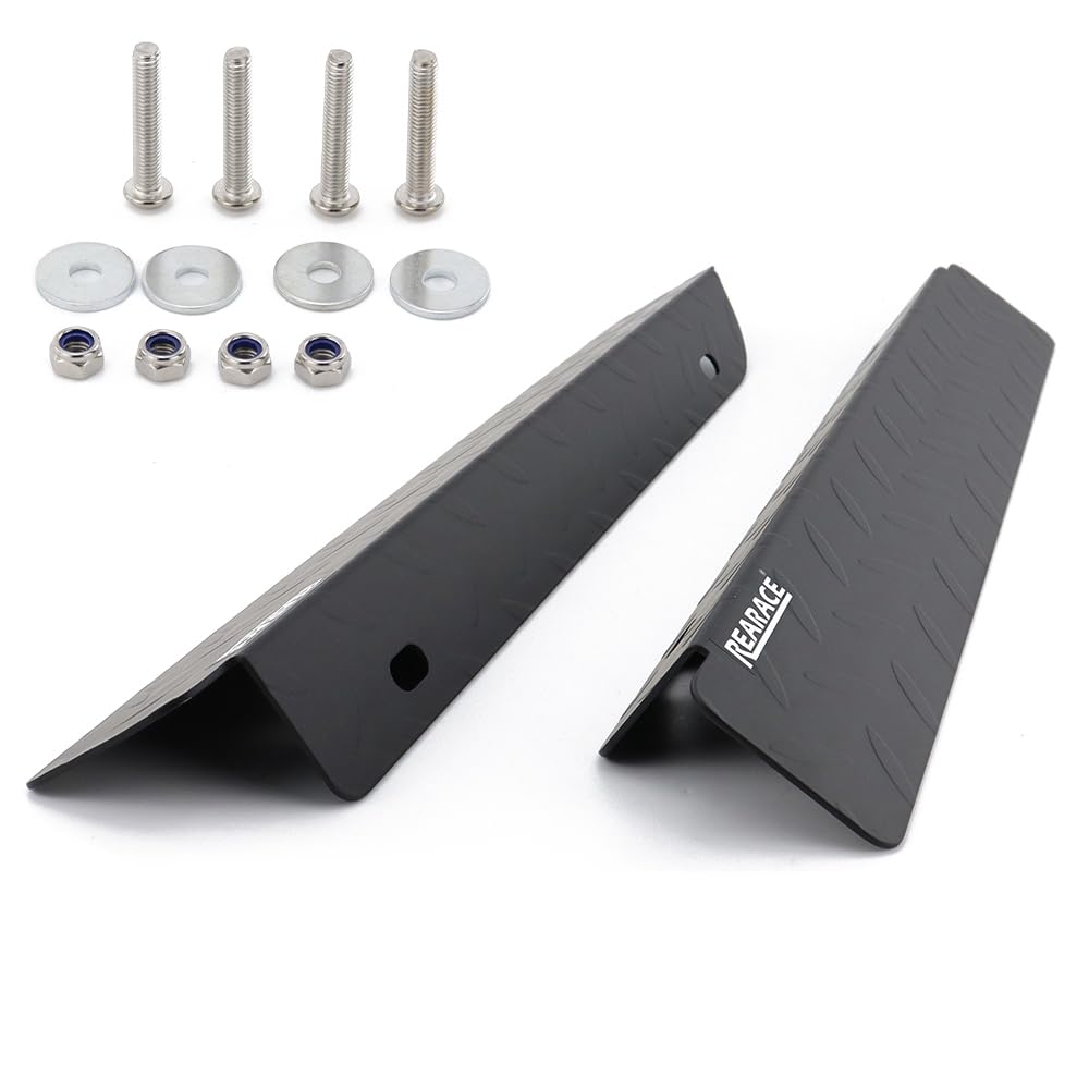 REARACE galvanized steel rocker panels resist road debris and mud.