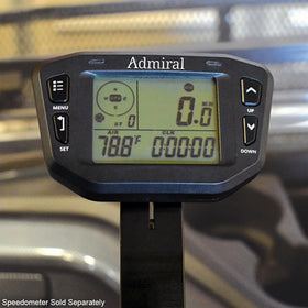 Red Hawk ACC-0207 speedometer mounting bracket supports reliable gauge positioning on golf carts