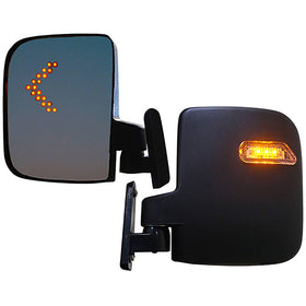 Red Hawk ACC-1022 mirror side LED front view improves night visibility