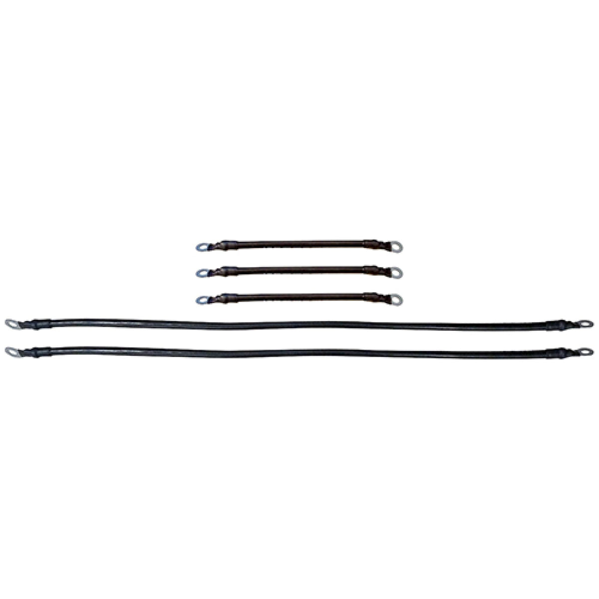 Red Hawk BAT-1029A battery cable set for Yamaha Drive 8V, designed for reliable power delivery.