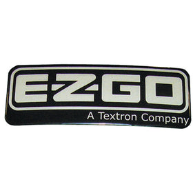 Red Hawk BP-0072 emblem for EZ-GO RXV 2008+ front view with reliable fit.