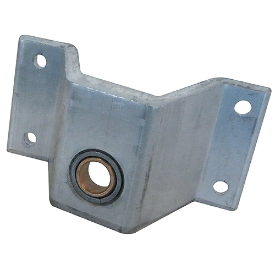 Red Hawk BRNG-032 bracket for Club Car DS front view, precise fit.