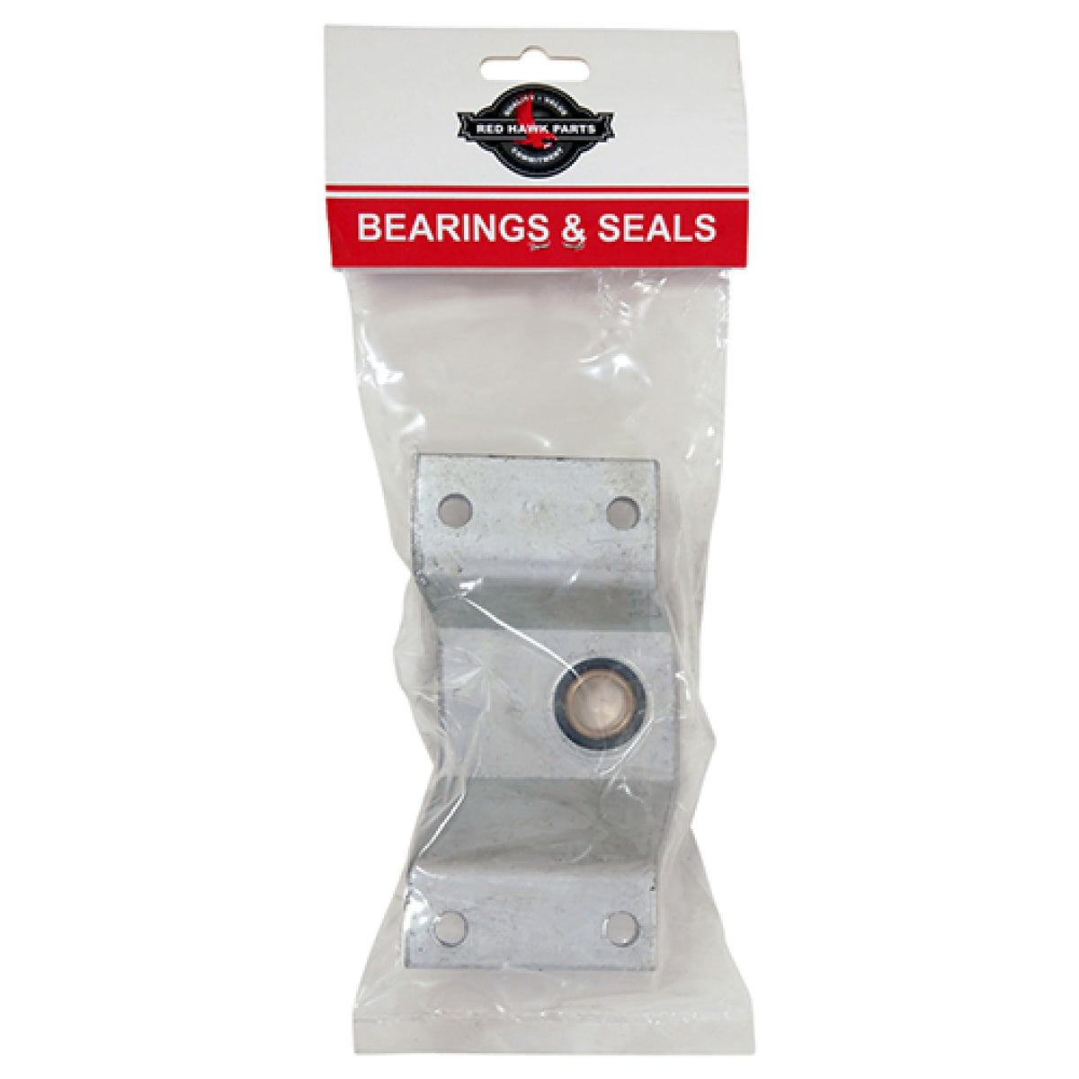 Red Hawk BRNG-032 bracket for Club Car DS side view, sturdy mount.