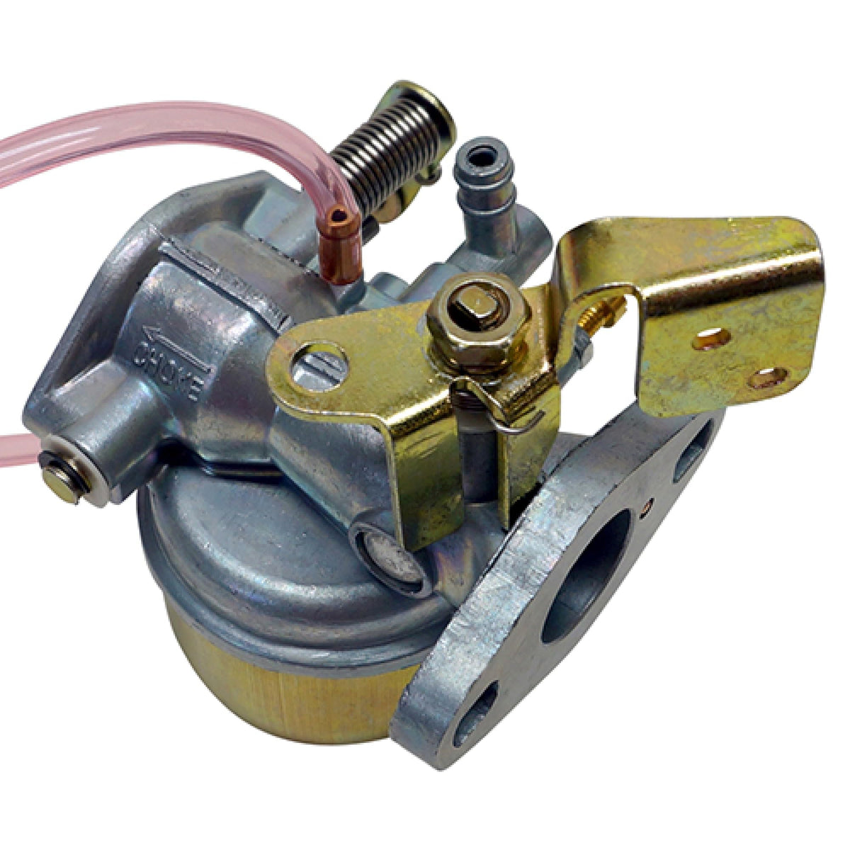 Detailed carb body image highlights rugged construction