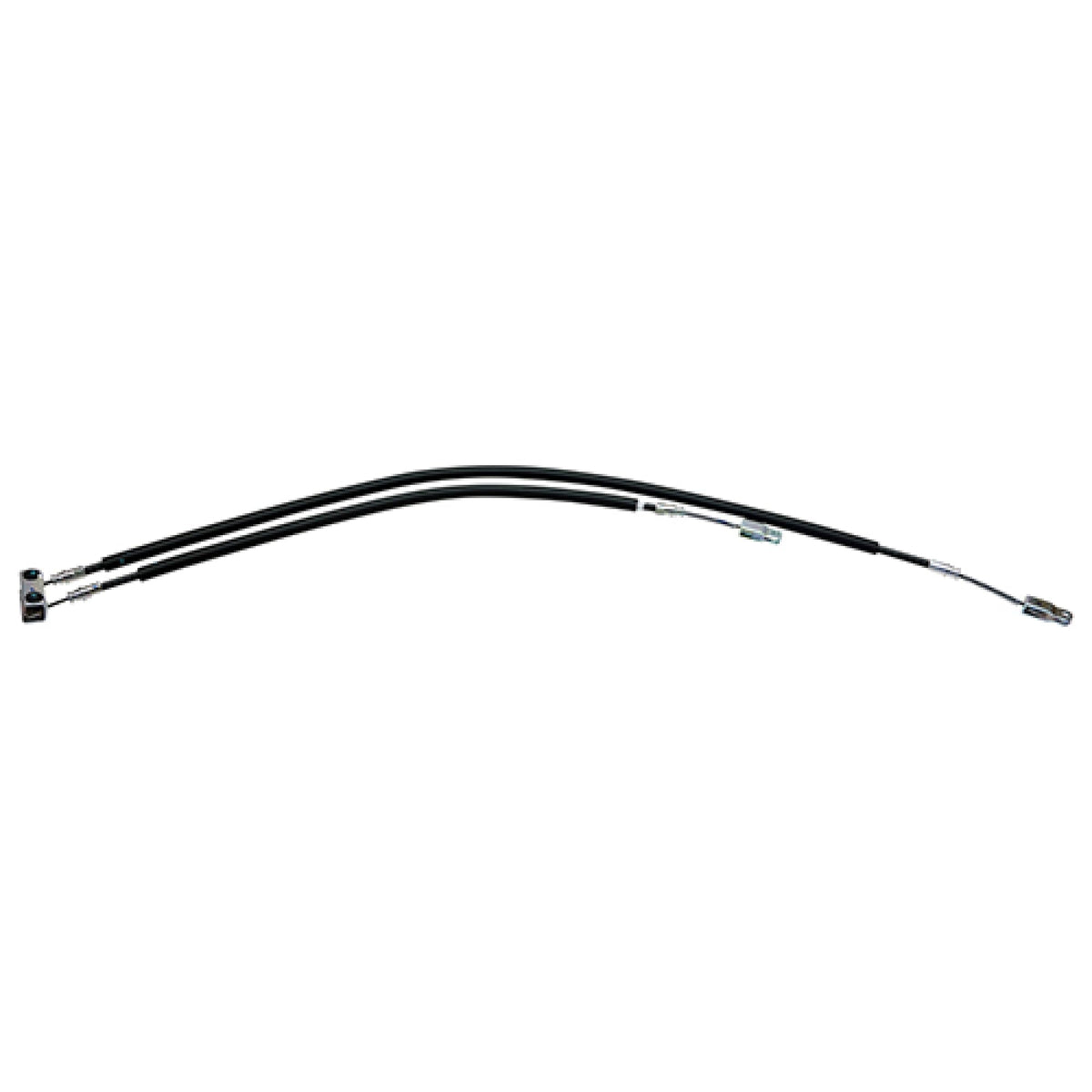 Red Hawk brake cable, OEM-replacement ready for EZ-GO models.