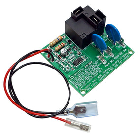 Red Hawk CGR-016 charger board front view, reliable replacement for EZ-GO Powerwise carts.