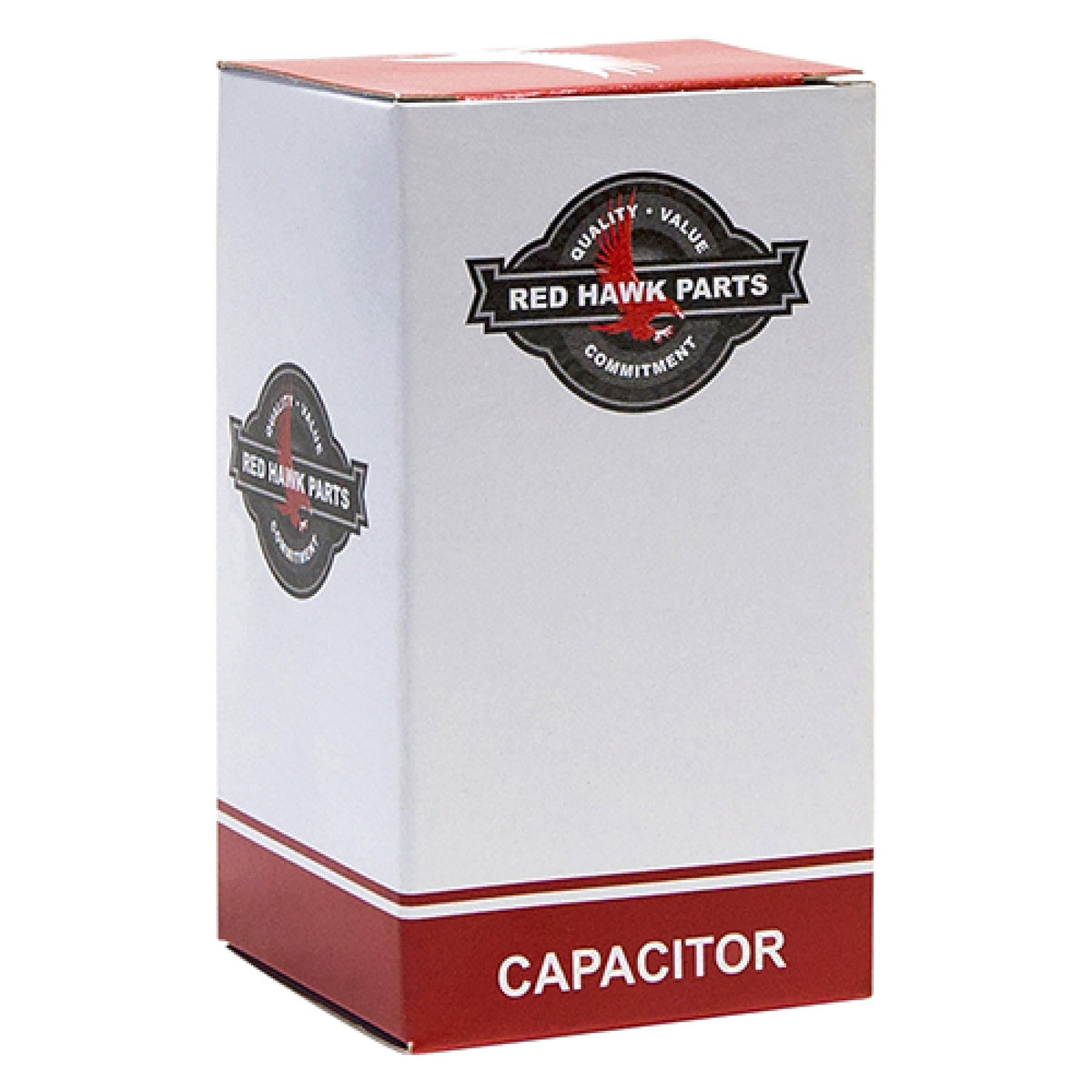 Red Hawk CGR-044 capacitor replacement for Club Car models ensures easy fit.