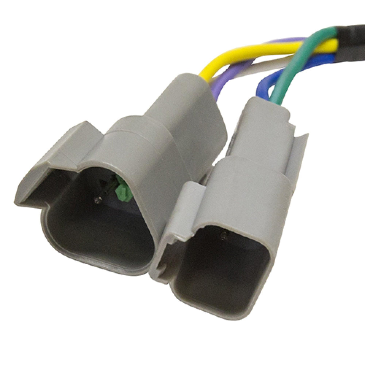 Red Hawk CON-022H harness in use on a Club Car, clean wiring.