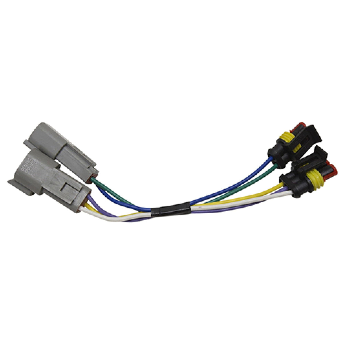 Red Hawk CON-022H harness top view for precise fit and easy installation.