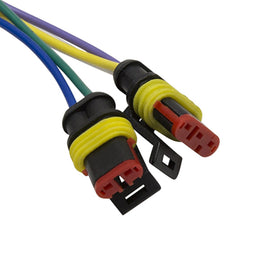 Red Hawk CON-022H harness wiring connector for secure, reliable Club Car connections.