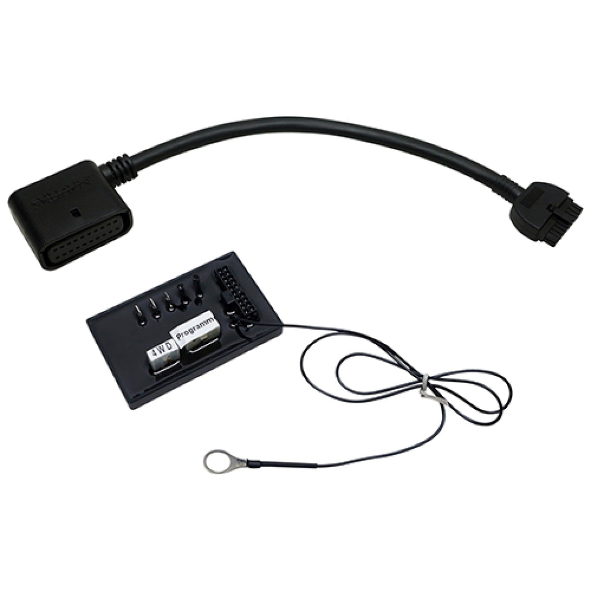 Red Hawk CON-NV014 vehicle harness in full view for EZ-GO ITS compatibility and reliable wiring.
