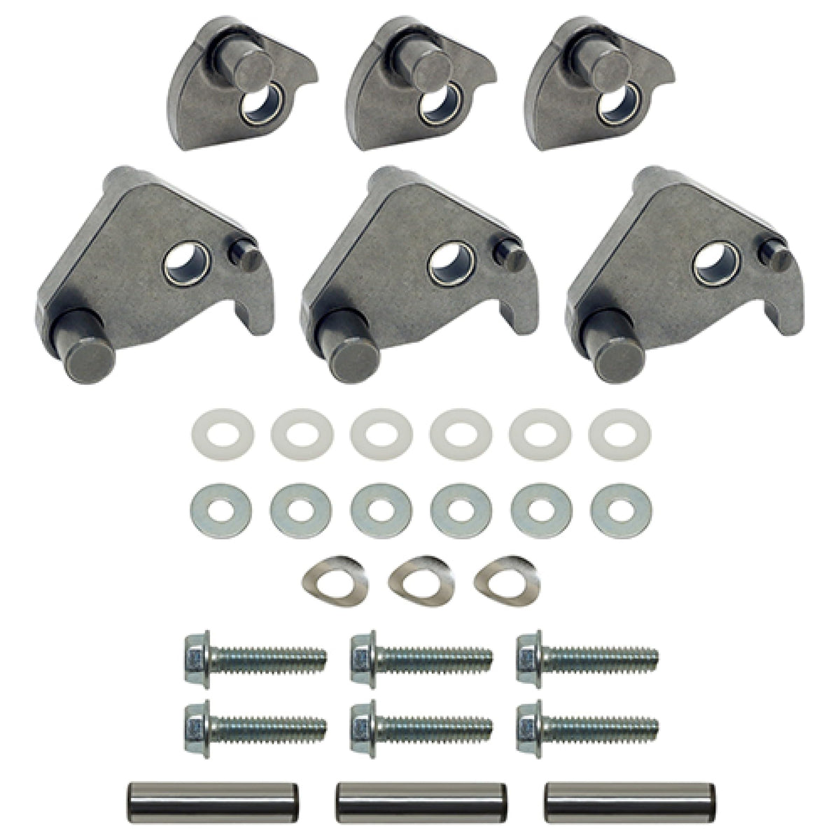 Red Hawk CP-0025 weight kit front view; reliable ballast for gas Club Car carts.