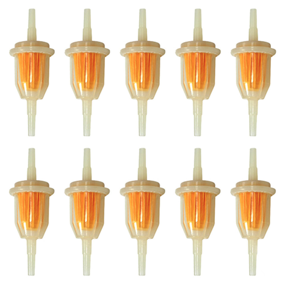 Red Hawk FIL-0014A inline 14-516 clear fuel filter for quick inspection