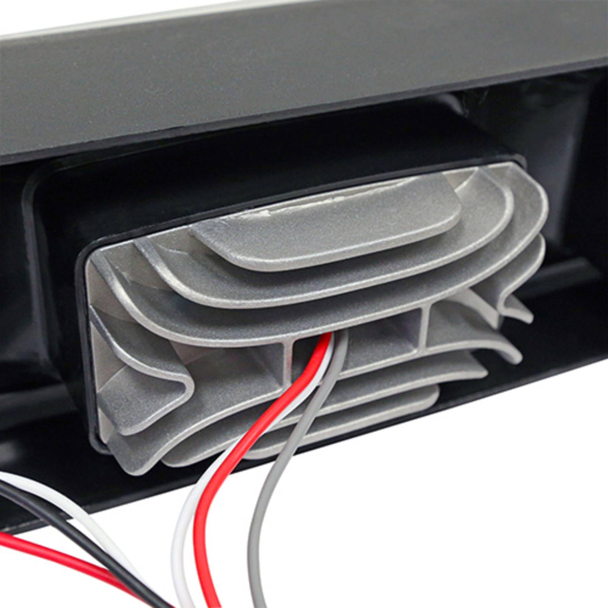 Mounting bracket of Red Hawk LGT-109L ready for EZ-GO Medalist/TXT install