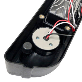 Packaging label for Red Hawk LGT-109L headlight bar with compatibility notes