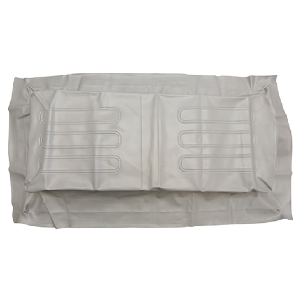 Red Hawk SEAT-0036 gray seat bottom cover for Club Car, easy upgrade.