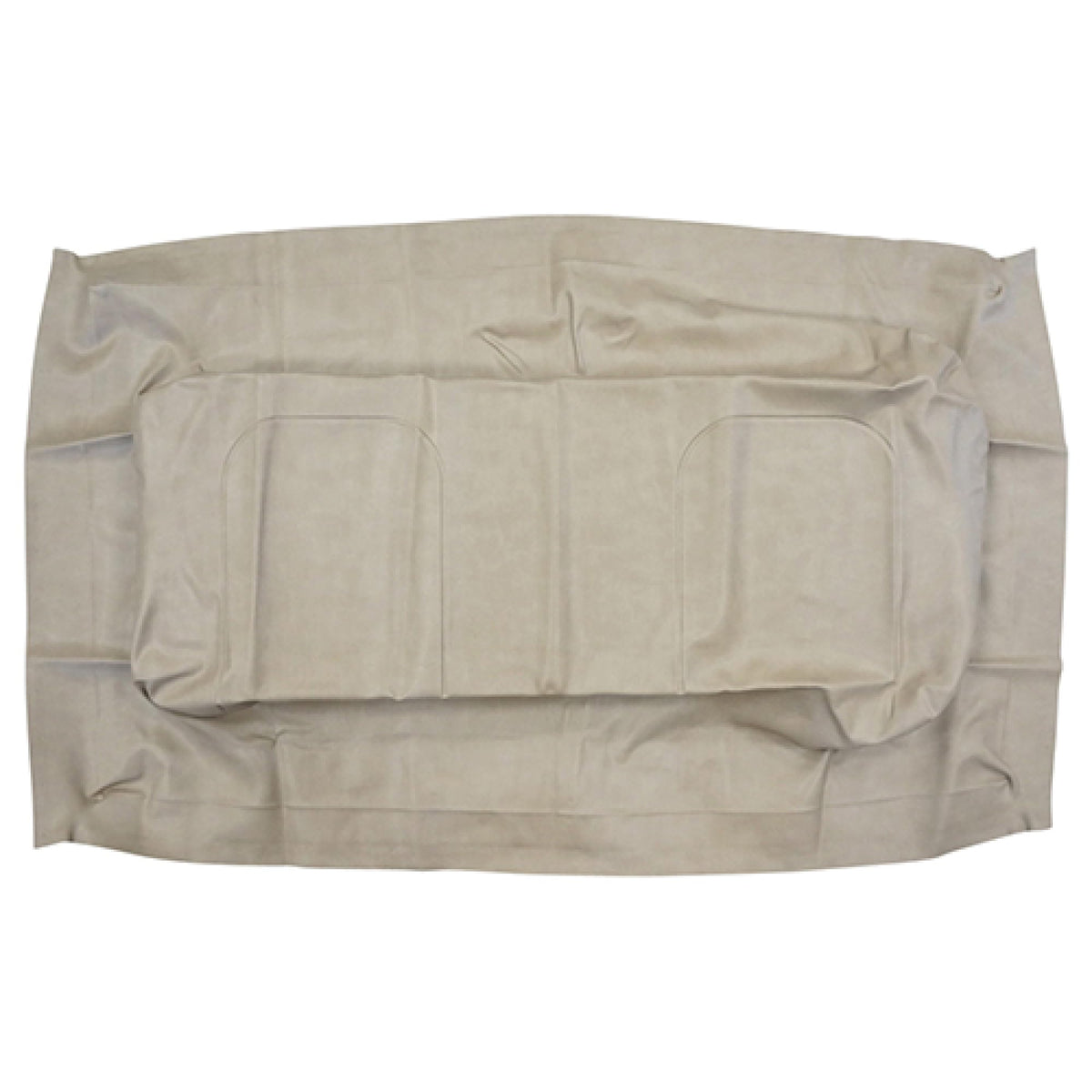 Red Hawk seat bottom cover in stone beige for RXV 2016+—durable replacement.
