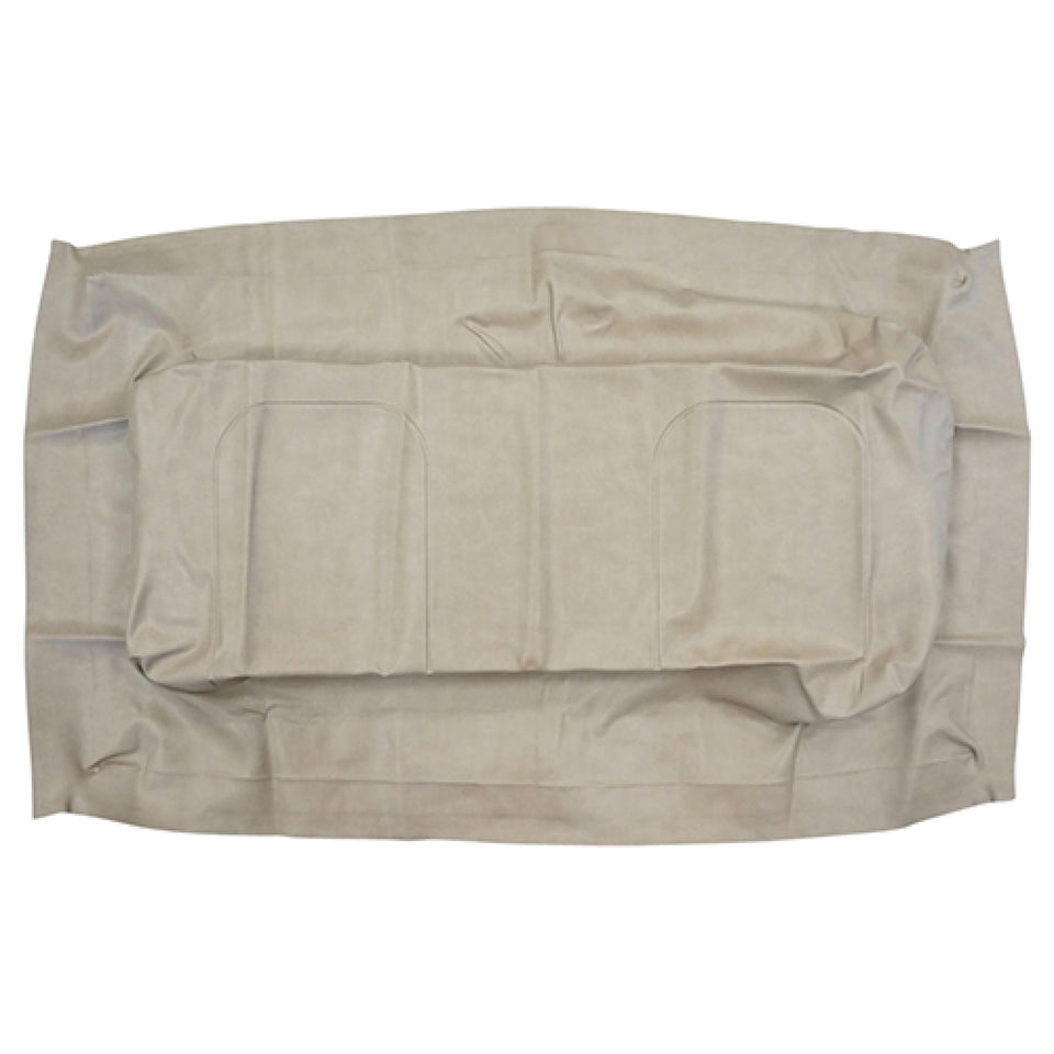 Red Hawk seat bottom cover in stone beige for RXV 2016+—durable replacement.