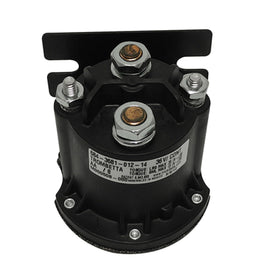 Red Hawk SOL-1019 solenoid front view for EZ-GO RXV with Danaher controller, reliable cart repair.