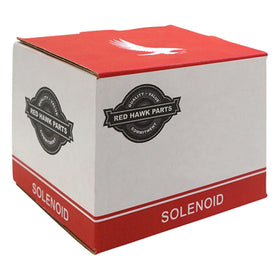 Red Hawk SOL-1019 solenoid in-package image for EZ-GO RXV, reliable replacement option.