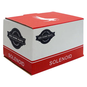 Red Hawk SOL-1020 solenoid side view highlighting rugged construction