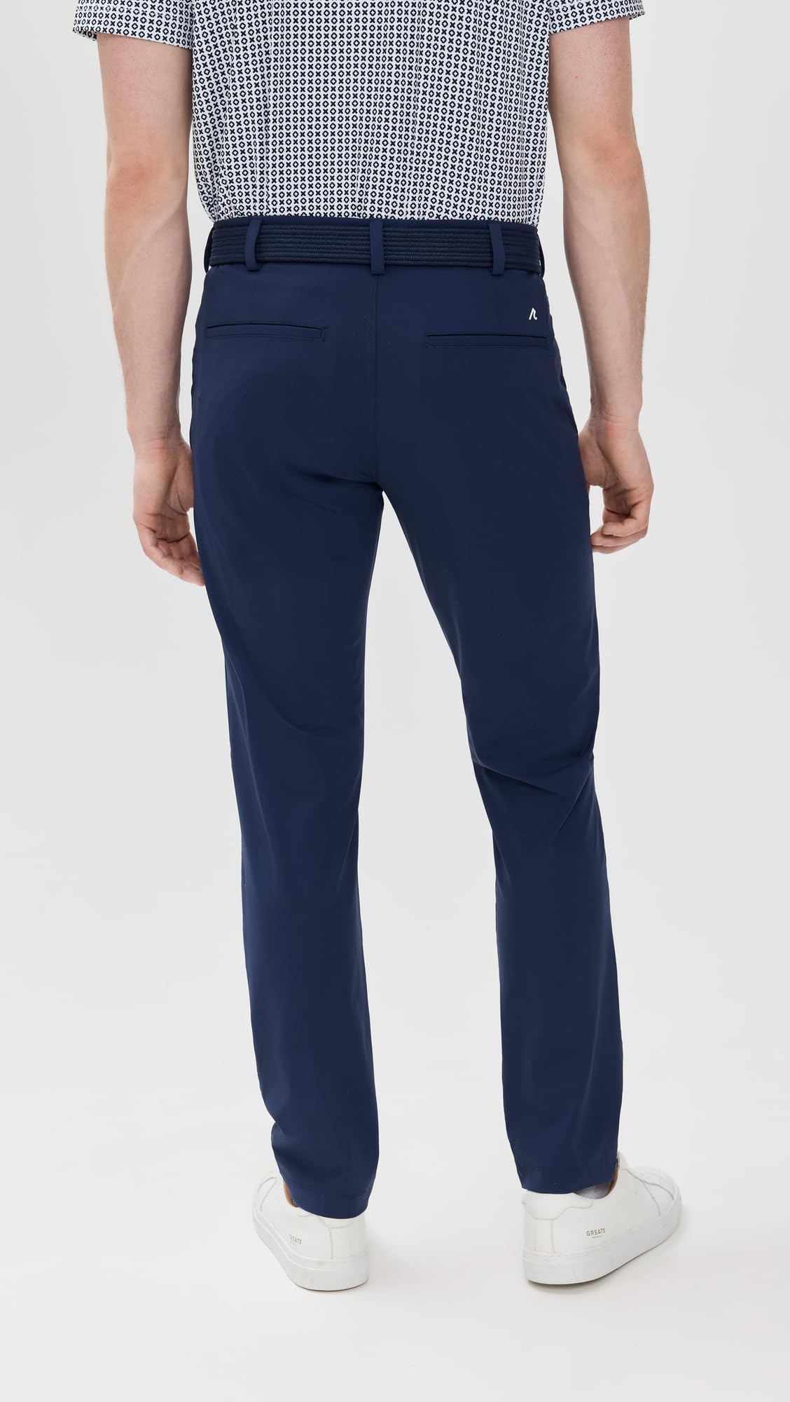 Redvanly Kent Pull-On Trouser Navy back pocket faux welt for clean finish