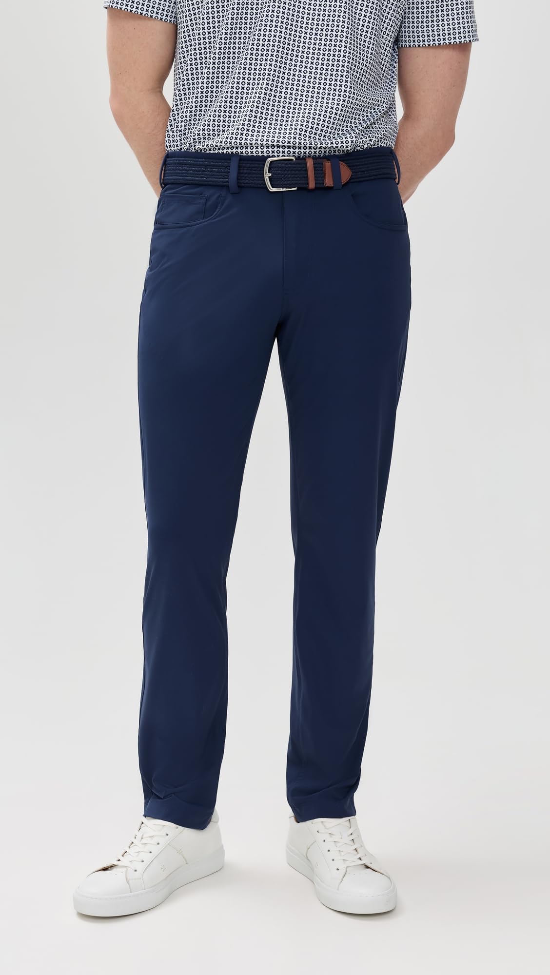 Redvanly Kent Pull-On Trouser Navy pocket detail for quick access