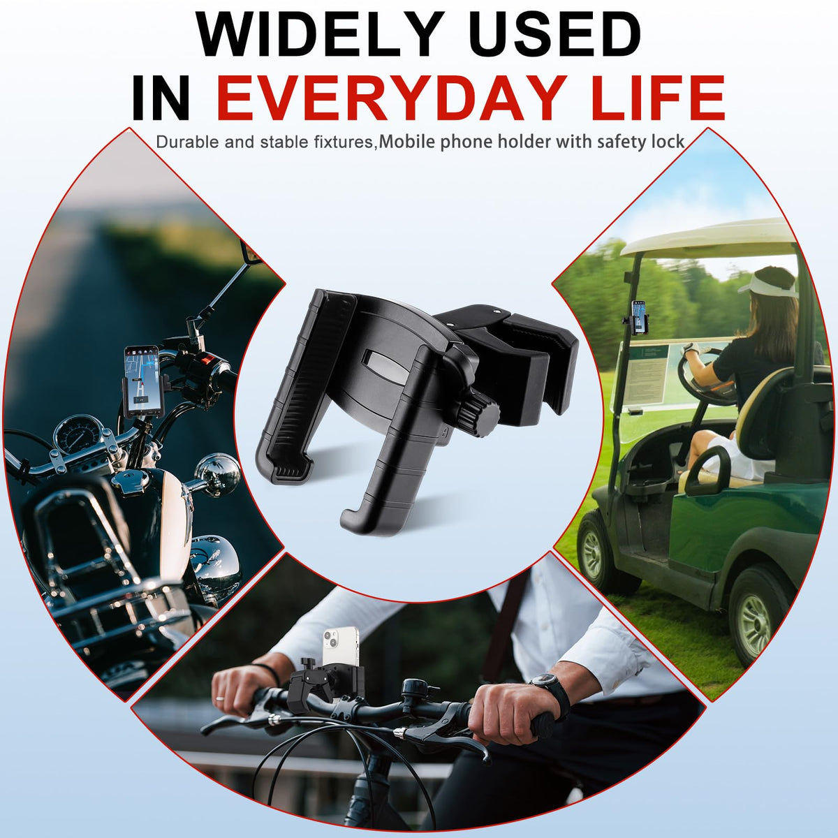 Relaxweex universal-fit design fits 4.7–7.2 inch phones.
