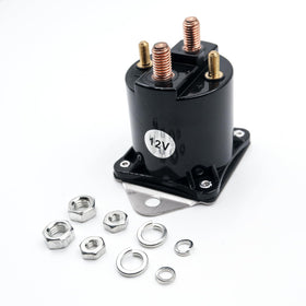 RELIATURE 12V solenoid terminal layout for quick wiring