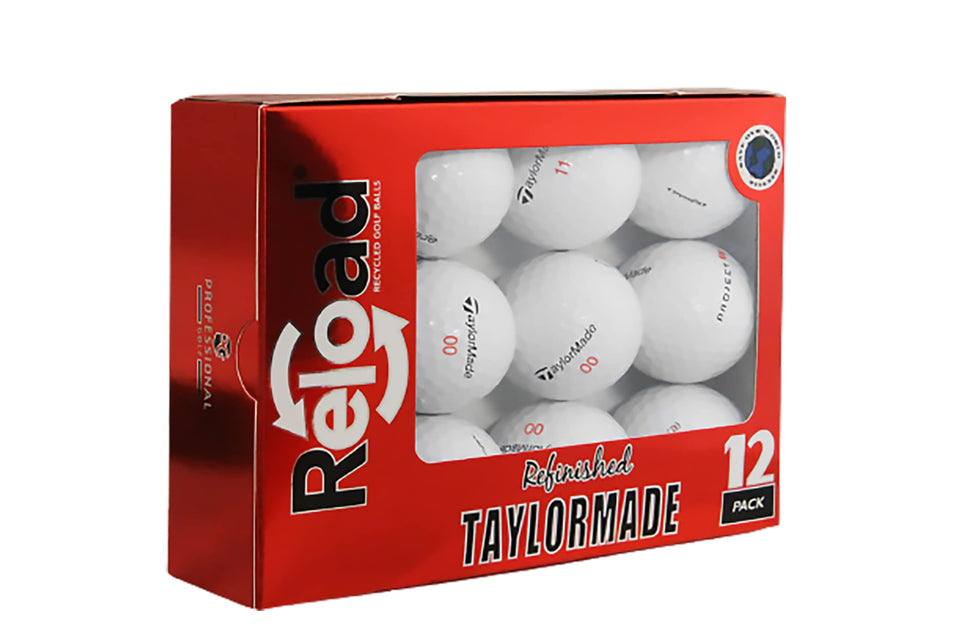 Reload Taylormade TP5 pre-owned balls pack ready for practice sessions