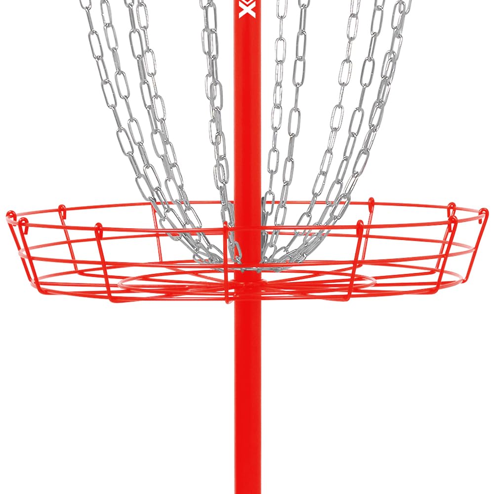 Remix Deluxe 12-Chain Basket highlighting the 1.25 inch top band for visibility.