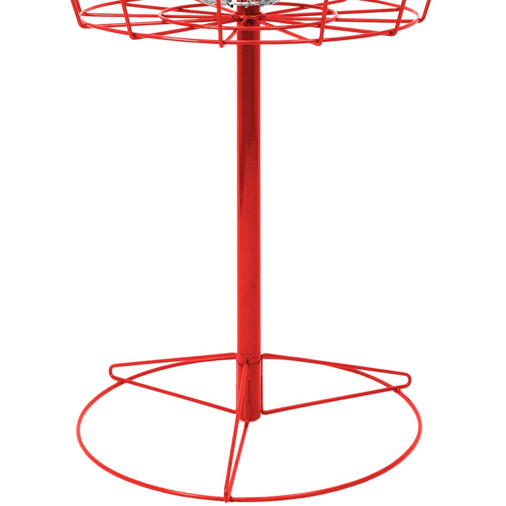 Remix Deluxe 24-Chain Basket red heavy-duty chains, durable construction for outdoor training.