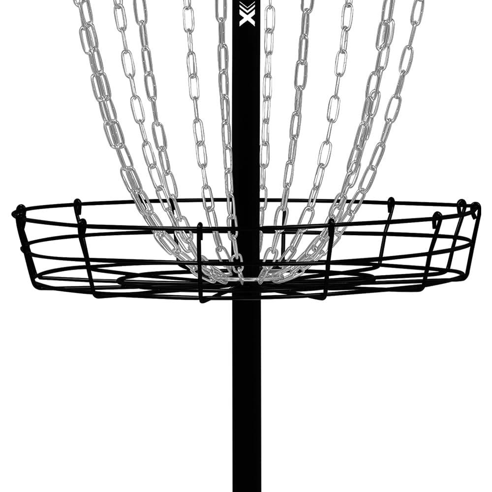 Remix Disc Golf Basket easy assembly without tools.