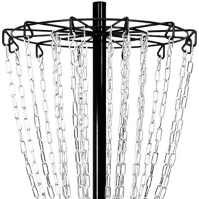Remix Double Chain Basket metal frame showcases heavy-duty construction.